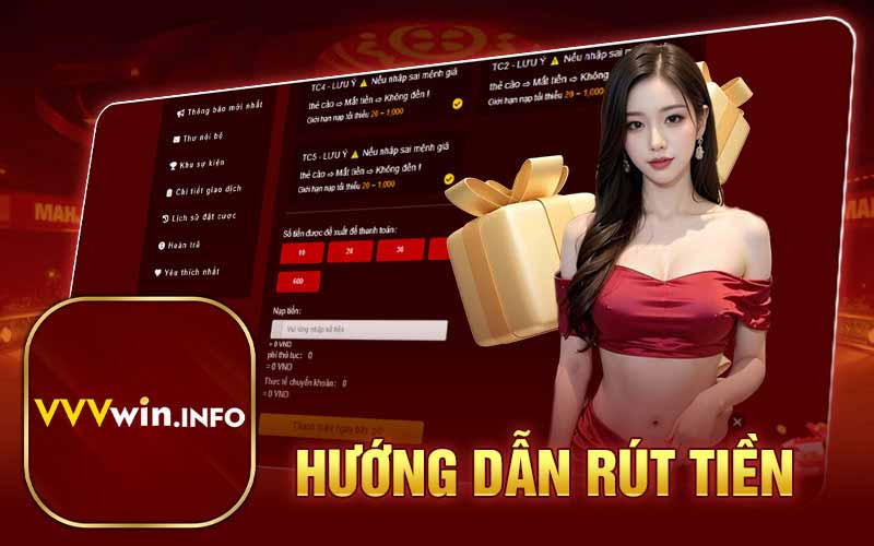 Hướng Dẫn Rút Tiền VVVWin