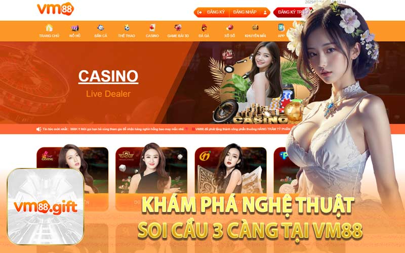 Khám Phá Nghệ Thuật Soi Cầu 3 Càng Tại VM88